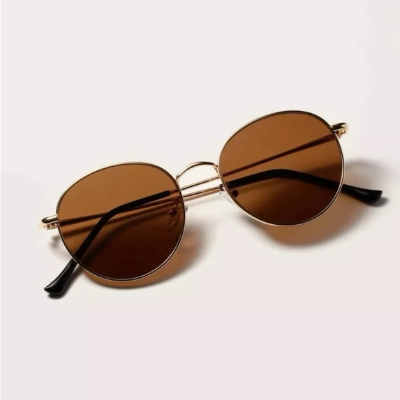 Gold Frame Sunglasses - Picture 3 of 13